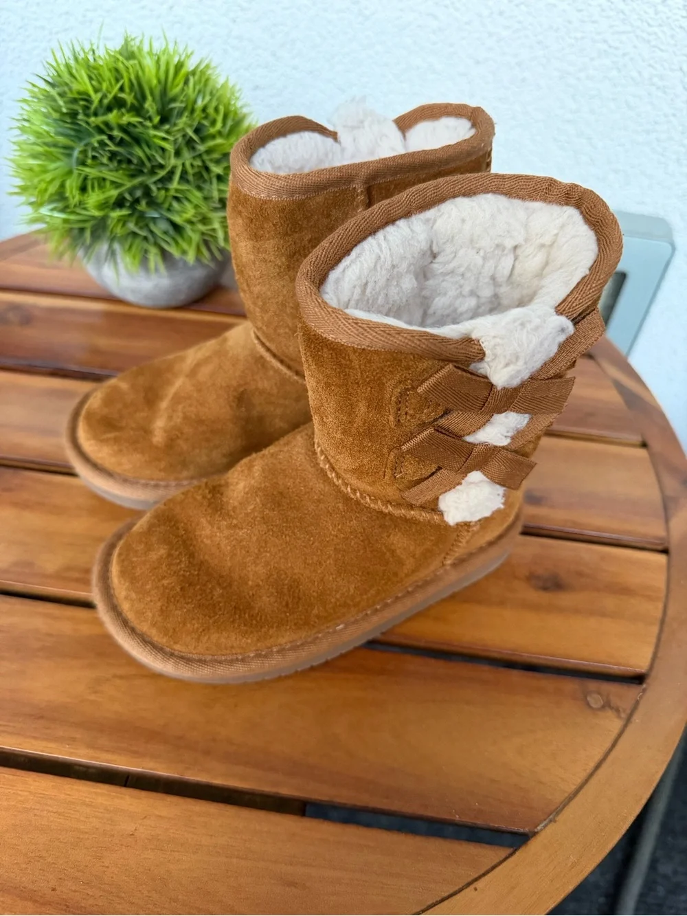 Koolaburra by UGG Faux-Suede Winter Boots with Sherpa Lining